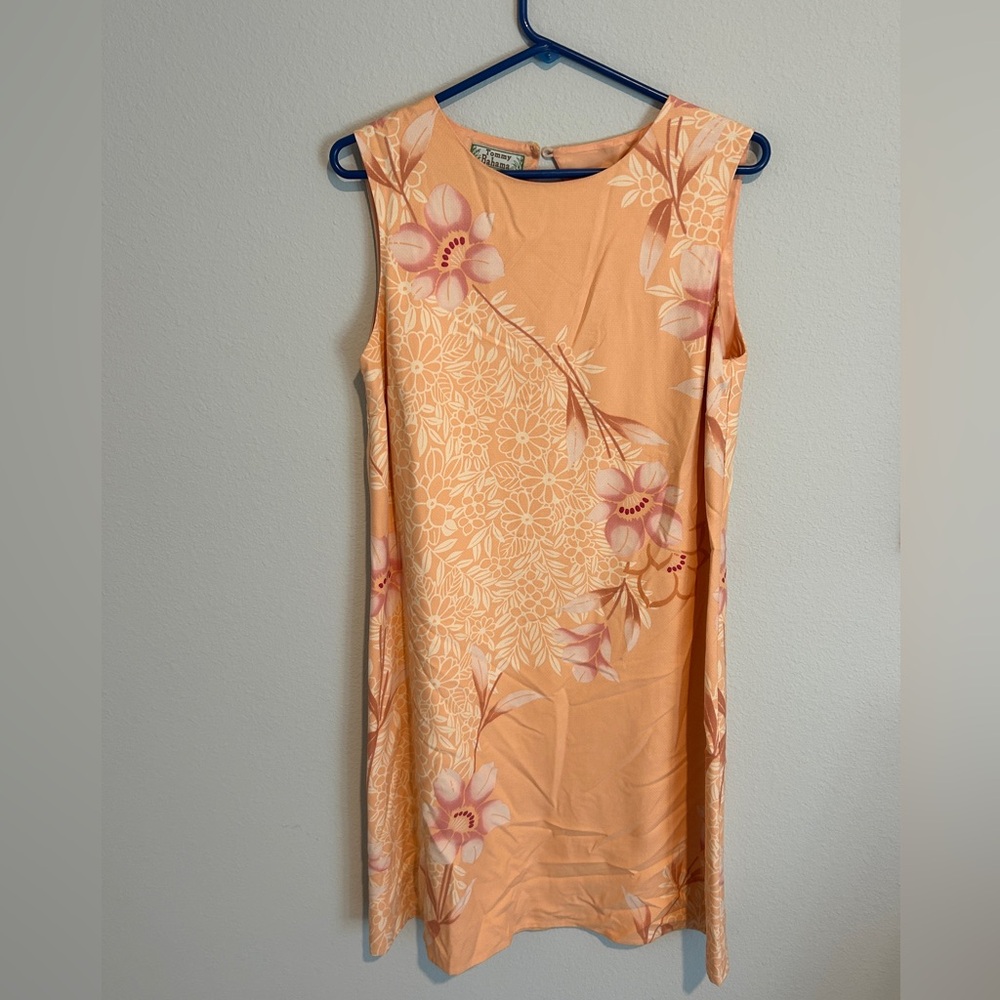 100% Silk Tommy Bahama Floral Dress Spring